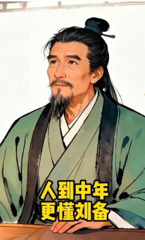 短剧《人到中年，更懂刘备》海报