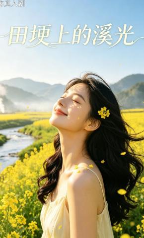 短剧《田埂上的溪光》海报