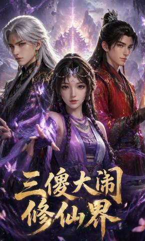 短剧《三傻大闹修仙界》海报