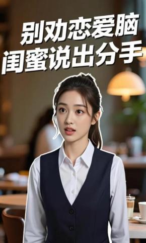 短剧《别劝恋爱脑闺蜜分手》海报