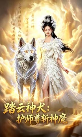 短剧《踏云神犬:护师尊斩神魔》海报