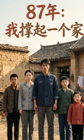 短剧《87年：我撑起一个家》海报