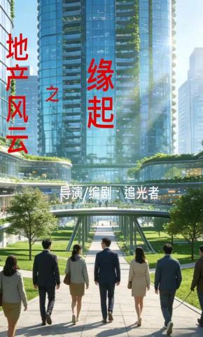 短剧《地产风云之缘起》海报