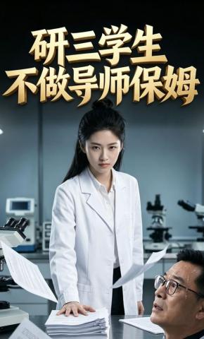 短剧《研三学生不做导师保姆》海报