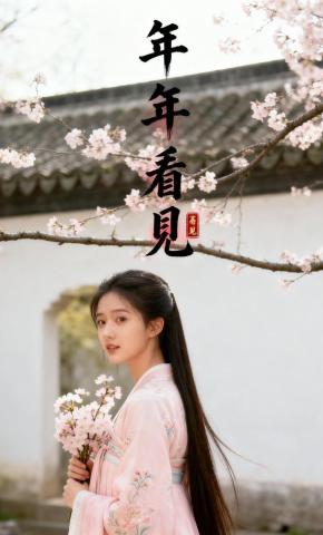 短剧《年年看见》海报