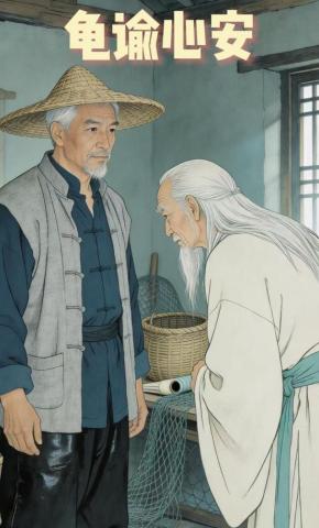 短剧《龟谕心安》海报