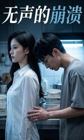 短剧《无声的崩溃》海报