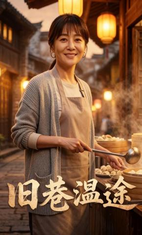 短剧《旧巷温途》海报