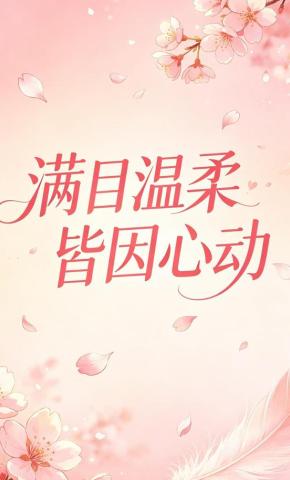 短剧《满目温柔皆因心动》海报