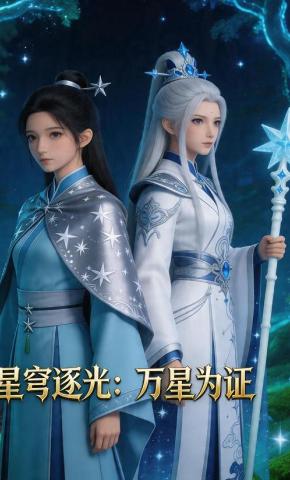 短剧《星穹逐光：万星为证》海报