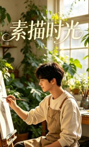 短剧《素描时光》海报