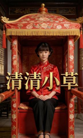 短剧《清清小草》海报