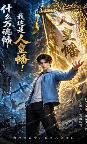 短剧《什么万魂幡，我这是人皇幡》海报