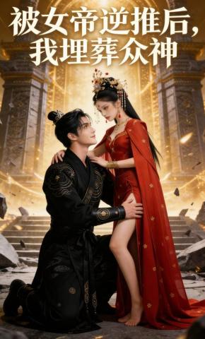 短剧《被女帝逆推后，我埋葬众神》海报