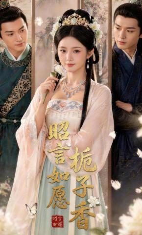 短剧《昭言如愿栀子香》海报