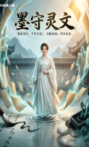 短剧《墨守灵文》海报