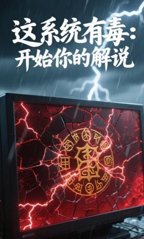 短剧《这个系统有毒：开始你的解说》海报