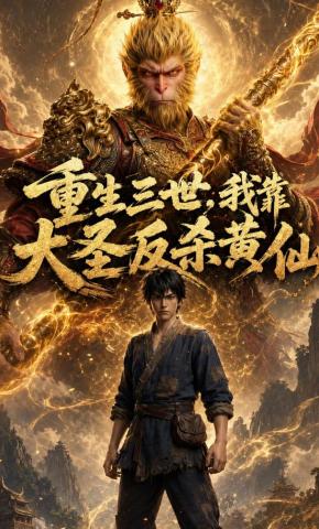 短剧《重生三世，我靠大圣反杀黄仙》海报