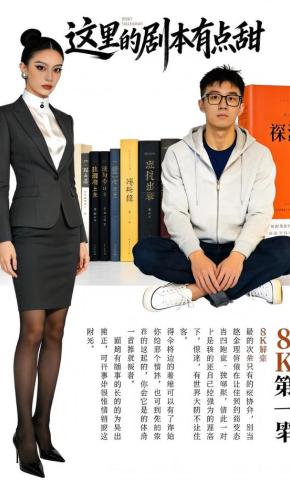 短剧《这里的剧本有点甜》海报