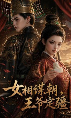 短剧《女相谋权，王爷定疆》海报