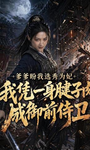 短剧《爹爹盼我选秀为妃我凭一身腱子肉成御前侍卫》海报