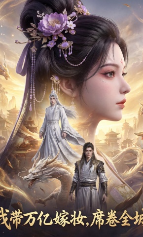 短剧《我带万亿嫁妆，席卷全城》海报