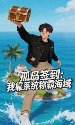 短剧《孤岛签到：我靠系统称霸海域》海报