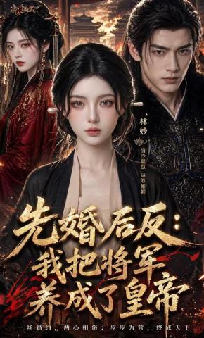 短剧《先婚后反：我把将军养成了皇帝》海报