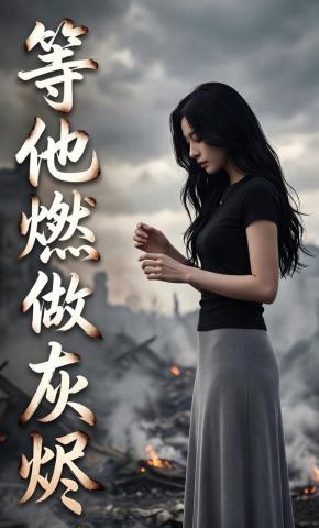 短剧《等他燃做灰烬》海报