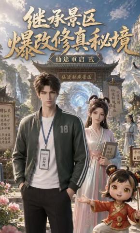 短剧《继承景区，爆改修真秘境仙途重启贰》海报