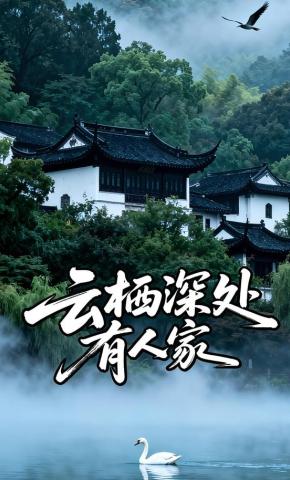 短剧《云栖深处有人家》海报