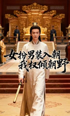 短剧《女扮男装入朝我权倾朝野》海报