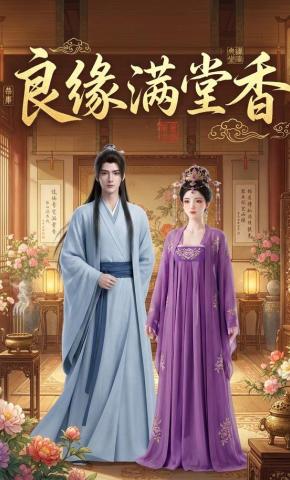短剧《良缘满堂香》海报
