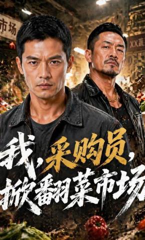 短剧《我，采购员，掀翻菜市场》海报