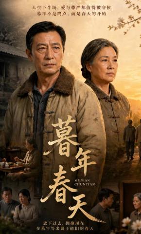 短剧《暮年春天》海报