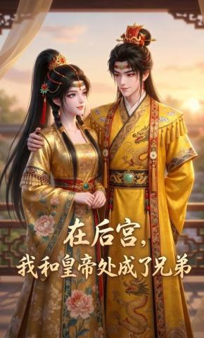 短剧《在后宫，我和皇帝处成了兄弟》海报