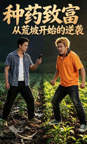 短剧《种药致富：从荒坡开始的逆袭》海报