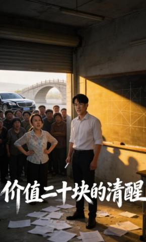 短剧《价值二十块的清醒》海报