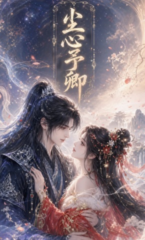 短剧《尘心予卿》海报
