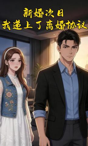 短剧《新婚次日，我递上了离婚协议》海报