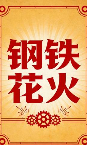 短剧《钢铁花火》海报