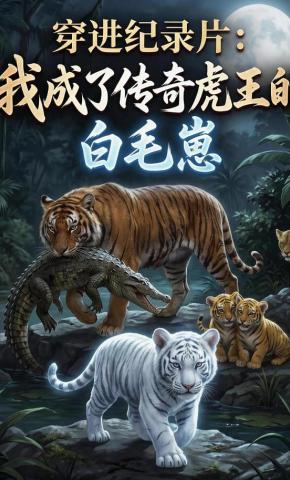 短剧《穿进纪录片：我成了传奇虎王的白毛崽》海报