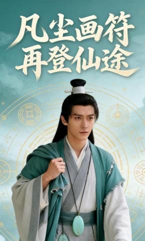短剧《凡尘画符再登仙途》海报