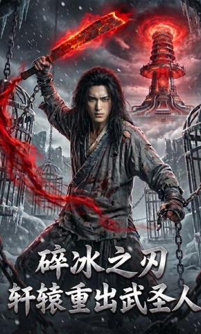 短剧《碎冰之刃：轩辕重出武圣人！》海报