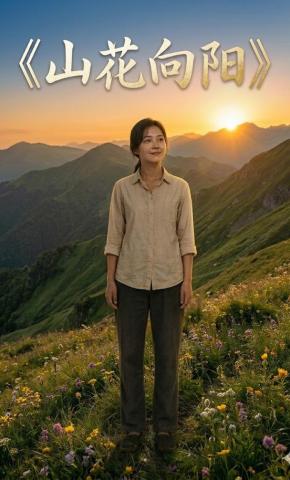 短剧《山花向阳》海报