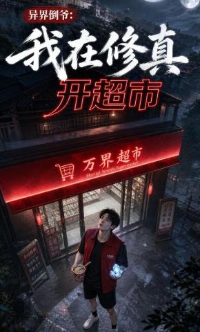 短剧《异界倒爷：我在修真开超市》海报