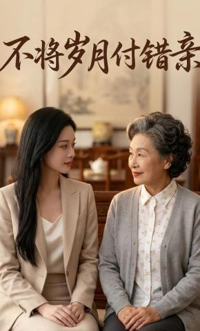 短剧《不将岁月付错亲》海报