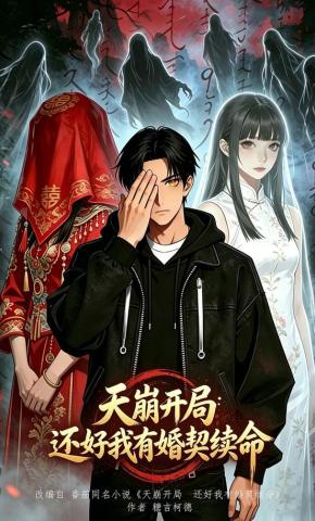 短剧《天崩开局，还好我有婚契续命》海报