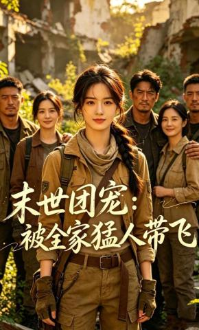 短剧《末世团宠被全家猛人带飞》海报