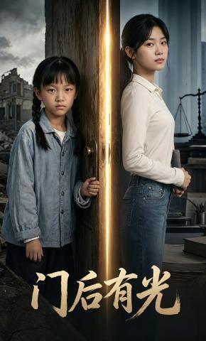 短剧《门后有光》海报